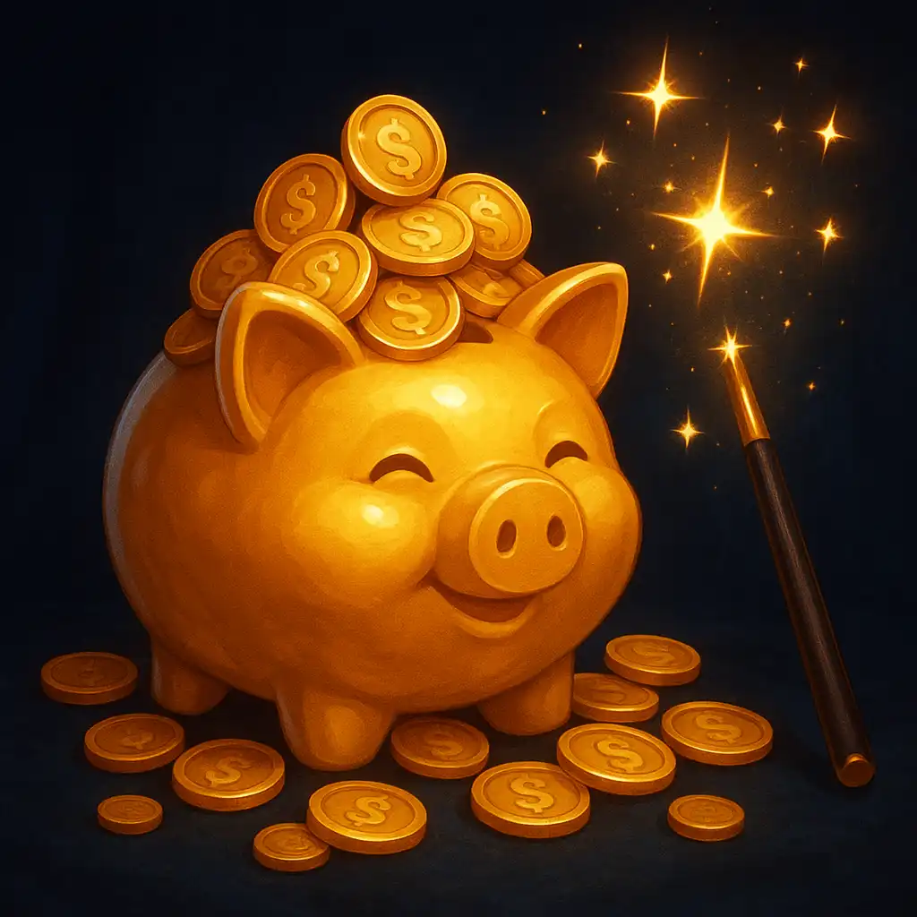 Piggy Prizes Wand of Riches slot game thumbnail